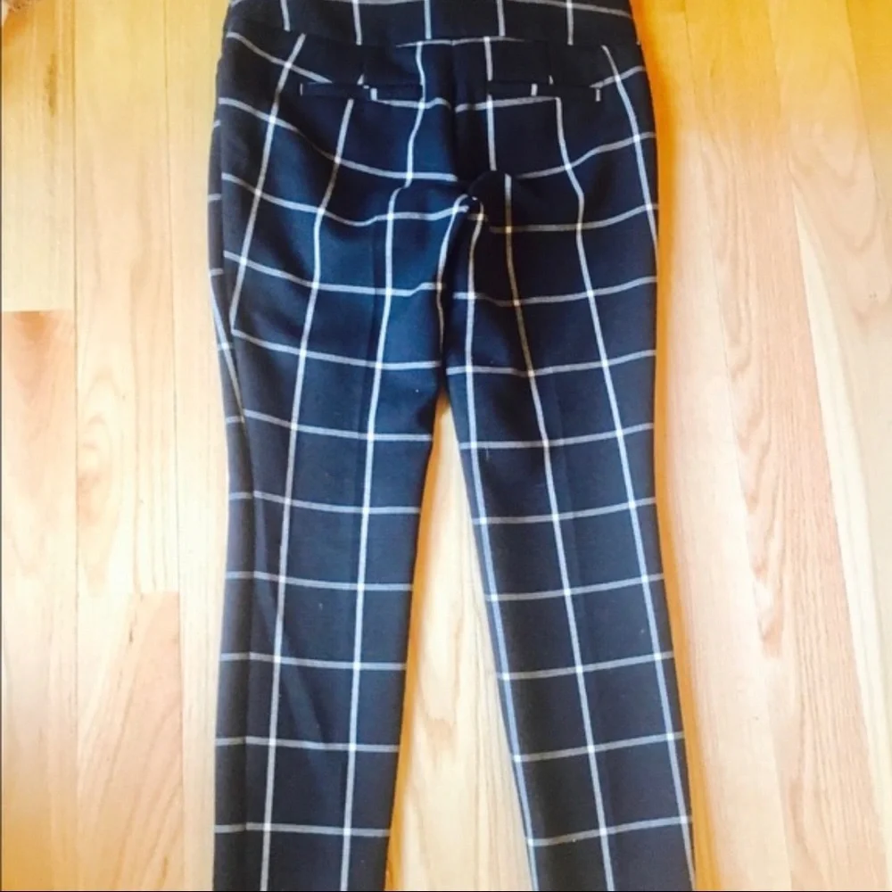 🎀LOFT🎀Bi-Stretch Windowpane Pants - Picture 4 of 8